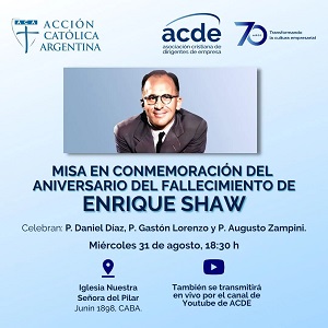 COMMEMORAZIONE DI ENRIQUE SHAW